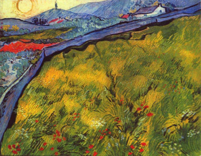 Vincent Van Gogh The Wheat Field